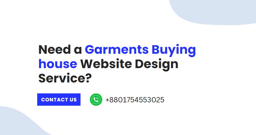 Garments Buying House Website Design and Development Service in Bangladesh